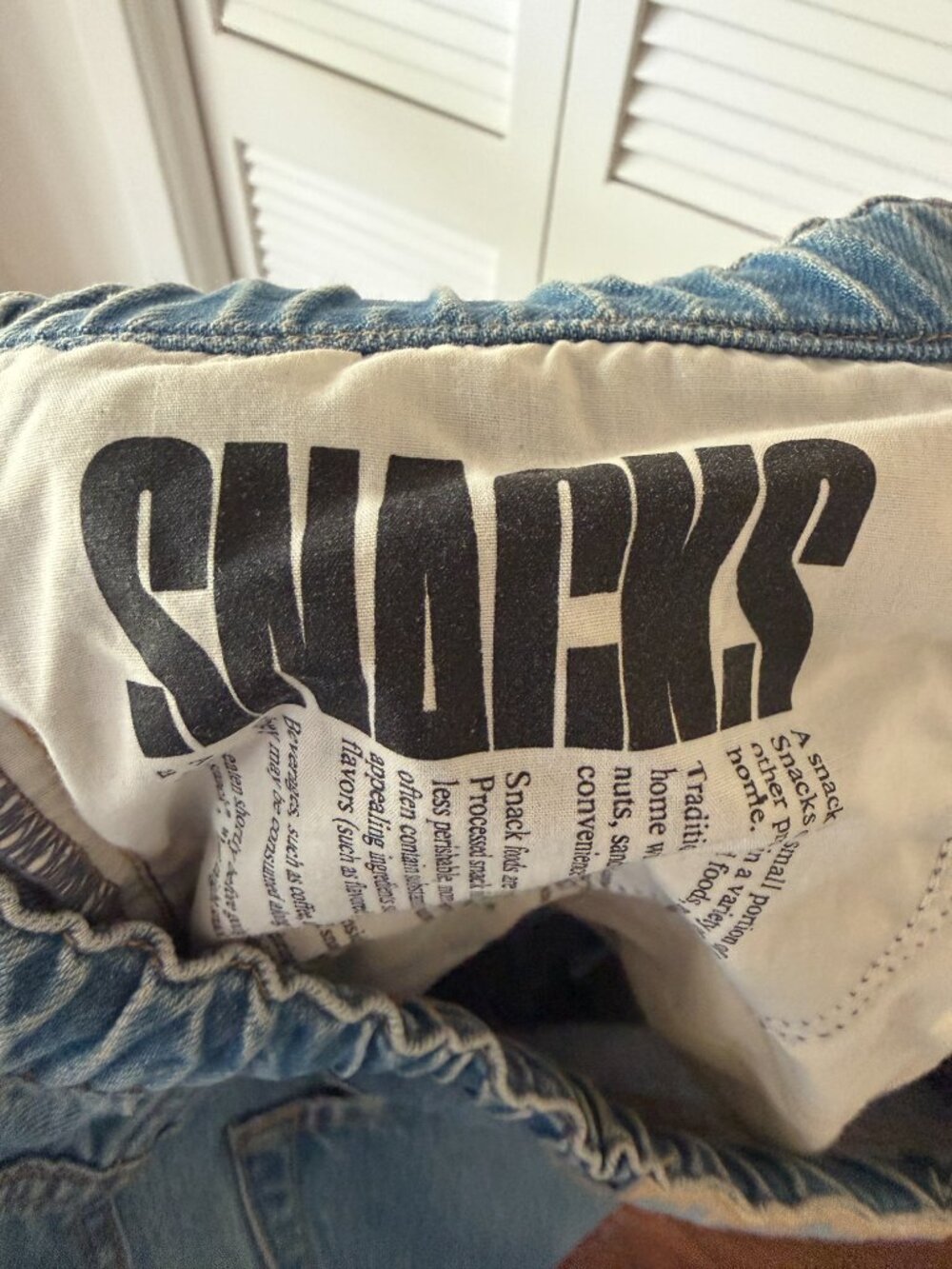 MOTHER DENIM SNACKS The Drawn Fun Dip Nerdy Jeans Drawstring Baggy Wideleg 27 - Picture 6 of 8